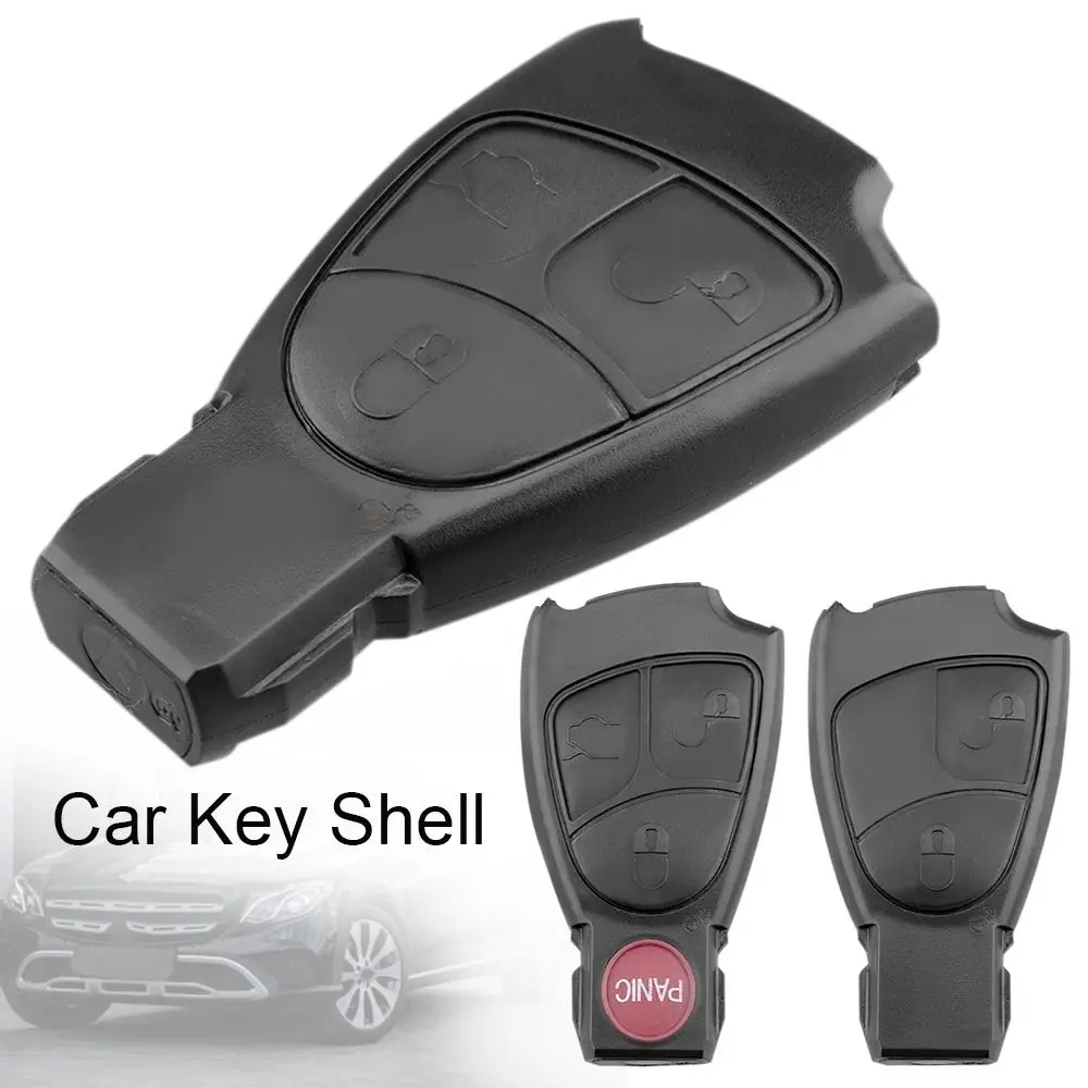

2/3/4 Button Car Key Replacement Remote Key Shell Case Cover For Mercedes Benz C B E Class W203 W211 W204 YU BN CLS CLK