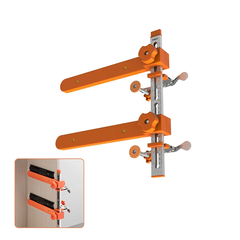 HOT Imbot Fast Cabinet Drawer Jig Tool Stainless Steel Furniture Hardware Toggle Clamp Magnetic Holder For DIY Woodworking OEM