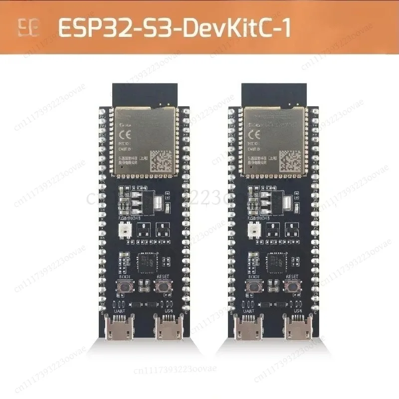 ESP32-S3-DevKitC-1-N32R16V Development Board ESP32-S3-WROOM-2 Module 32-bit Dual-Core Wi-Fi Bluetooth 5 LE