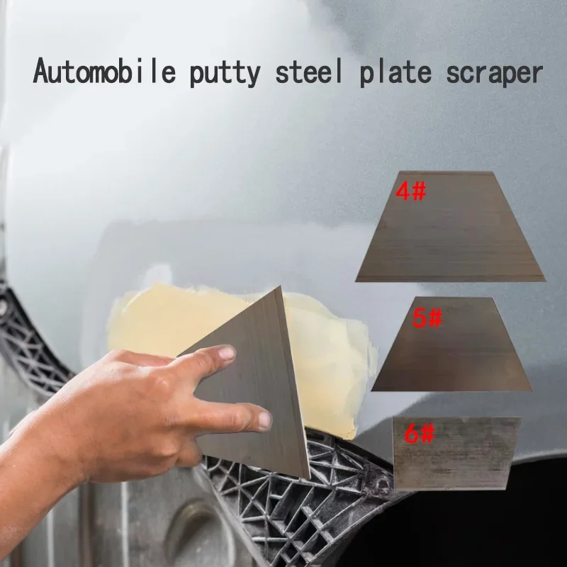 

Iron Putty Knife Scraper Tool Leveling Iron Plate Ash Car Painter Paint Tool Manual Operation A Must In The Garage