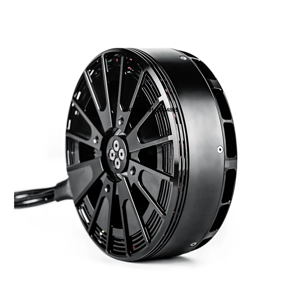 V13L KV65 Factory Supply Brushless DC 6000W 6KW IPX5 24S 50kg 100kg 200kg VTOL Motor