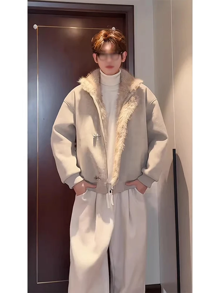 

Новое зимнее мужское шерстяное пальто в китайском стиле Sle Thiened с Fce ort, американское хлопковое джет Harrier Hawk