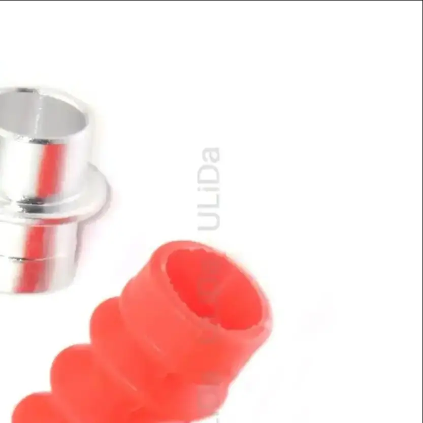 Nuevas botas Flex-Rod de 42 mm, funda impermeable en forma de órgano, cubierta de órgano con forma de manga, ojal de aluminio para caja de servo para barco RC