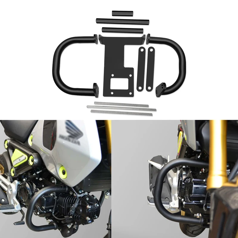 

Motorcycle Modification Accessory Bumper Engine Cover Floor Protection Bumper Frame For Honda MSX 125 MSX 125 2021 2022 2023
