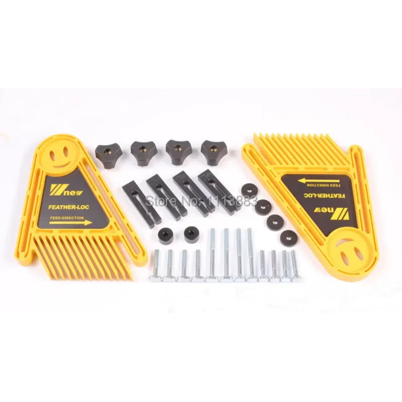 Multi-purpose Double Featherboards Feather Loc Board for Table Saws Router & Tables Fences Tools Miter Gauge Slot Woodwork