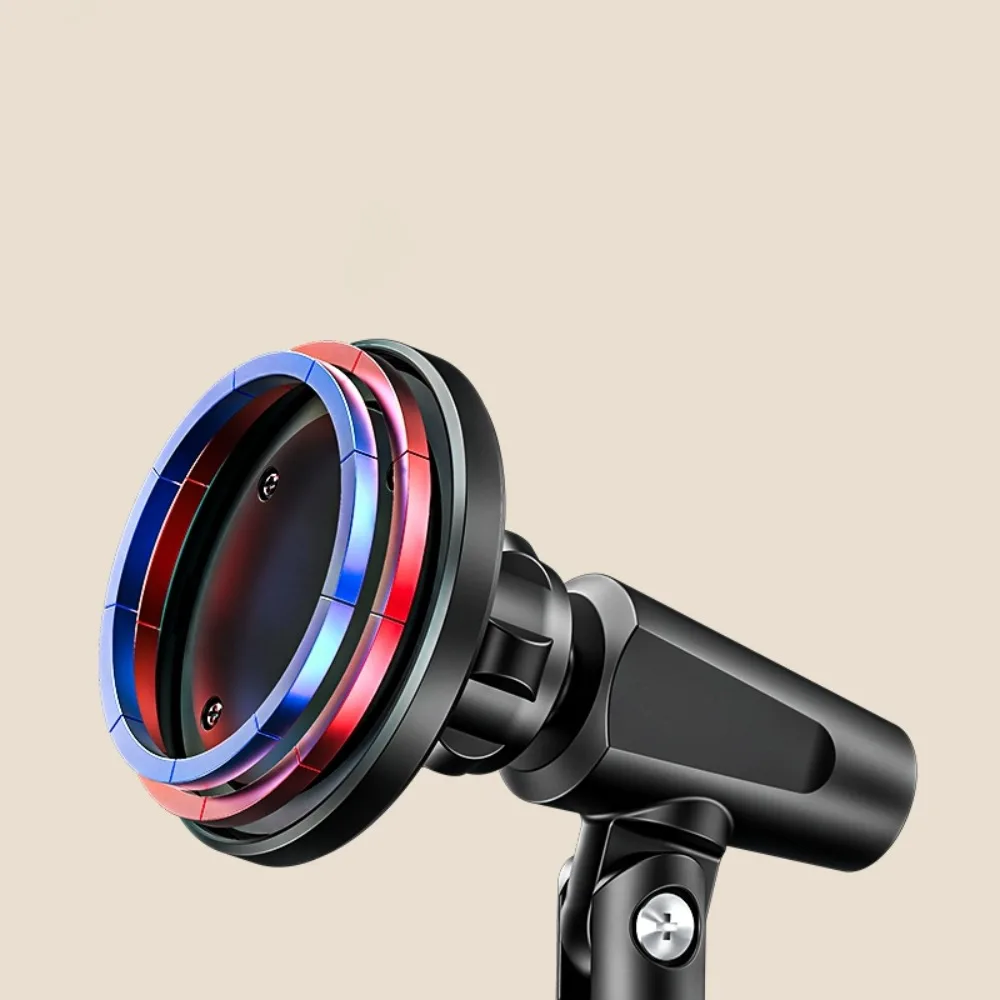 Aluminum Alloy Magnetic Phone Stand Desk Cellphone Holder Portable Adjustable Mobile Portable Bracket for Iphone Xiaomi Huawei