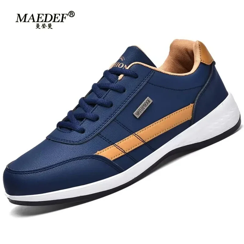 MAEDEF Shoes for Men Sneaker Designer Men's Shoes Waterproof Casual Luxury Brand Sneakers Footwear Vulcanized Man Shoe Masculino