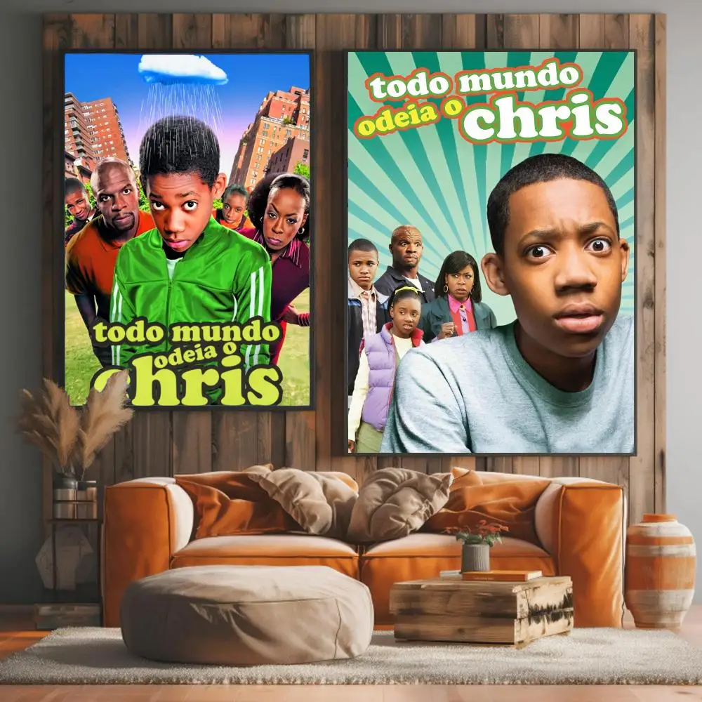tv series E-Everybody Hates Chris-S Painting Calligraphy Artwork for Living Room Bedroom Office Home Decor