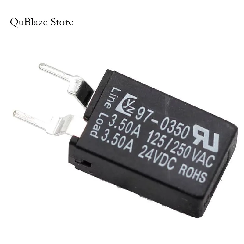 Kuoyuh 97 Series 3A 3.5A Single Pole Pcb Auto Reset Thermal Circuit Breakers