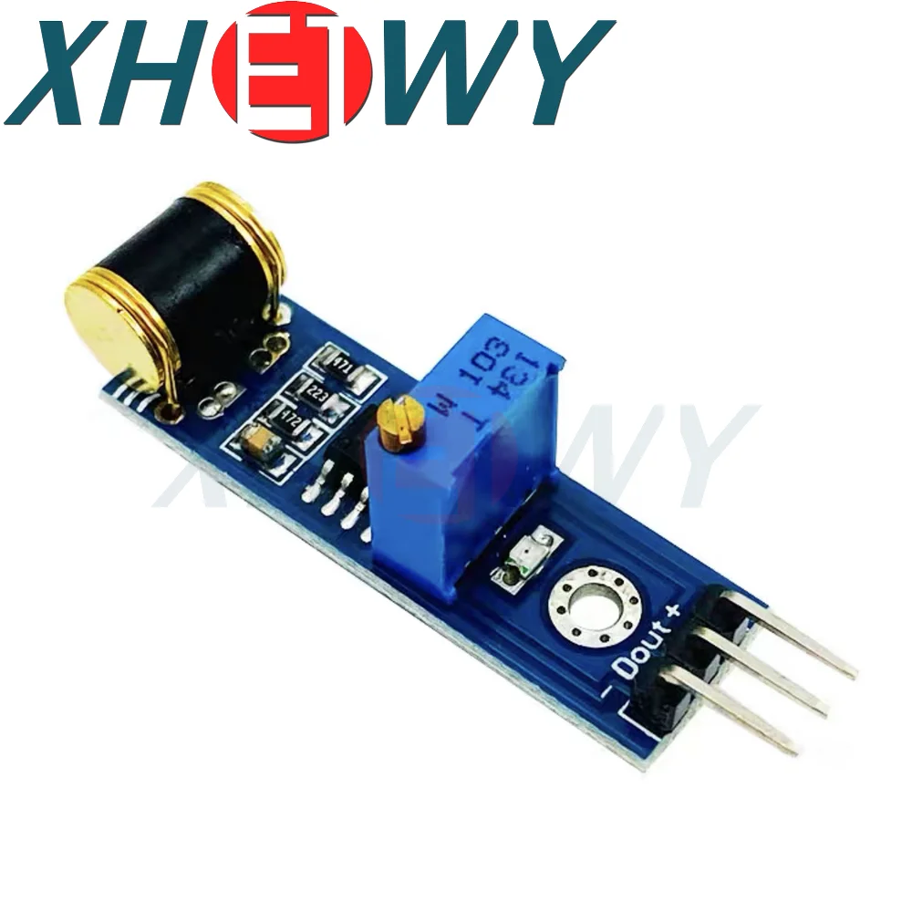 801s Shake vibration Sensor Module For Arduino Open Source LM393 3-5VDC TT Logic