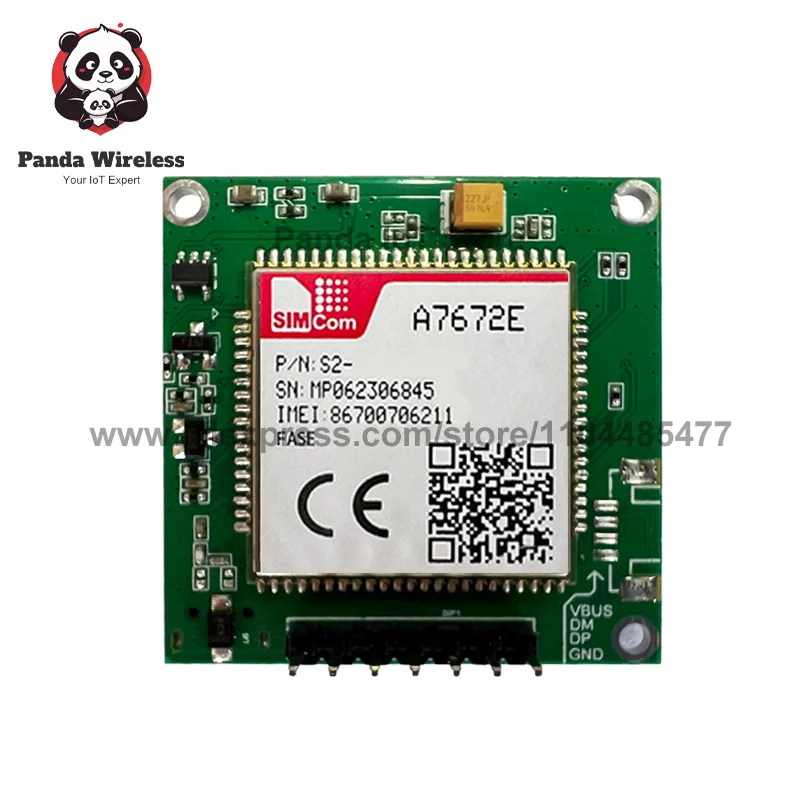 SIMcom A7672E-FASE Core Board A7672E-FASE Development Board LTE CAT1 + Voice + GNSS A7672E-FASE 1PCS Met GPS
