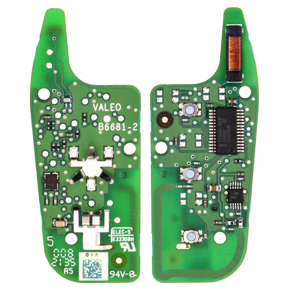 KEYECU N5F-A08TBLP oryginalny klucz zdalny klucz składany Fob 433MHz dla Ford F-150 F-250 2023 2024