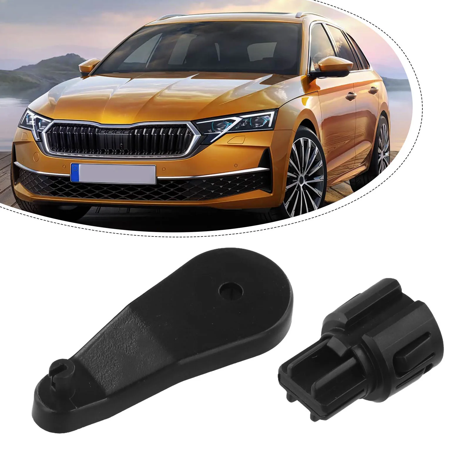 1 Set 1H1819125 1H0819136 For Golf 1999-2006 For Jetta 1999-2008 For Jetta Wagon 2001-2006 Evaporator Rocker Arm Connecting Rod