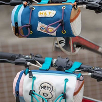 Waterproof Bicycle Handlebar  Bike Frame Tube Bag Cycling Multifunctional Bag Outdoor Travel Shoulder Bag