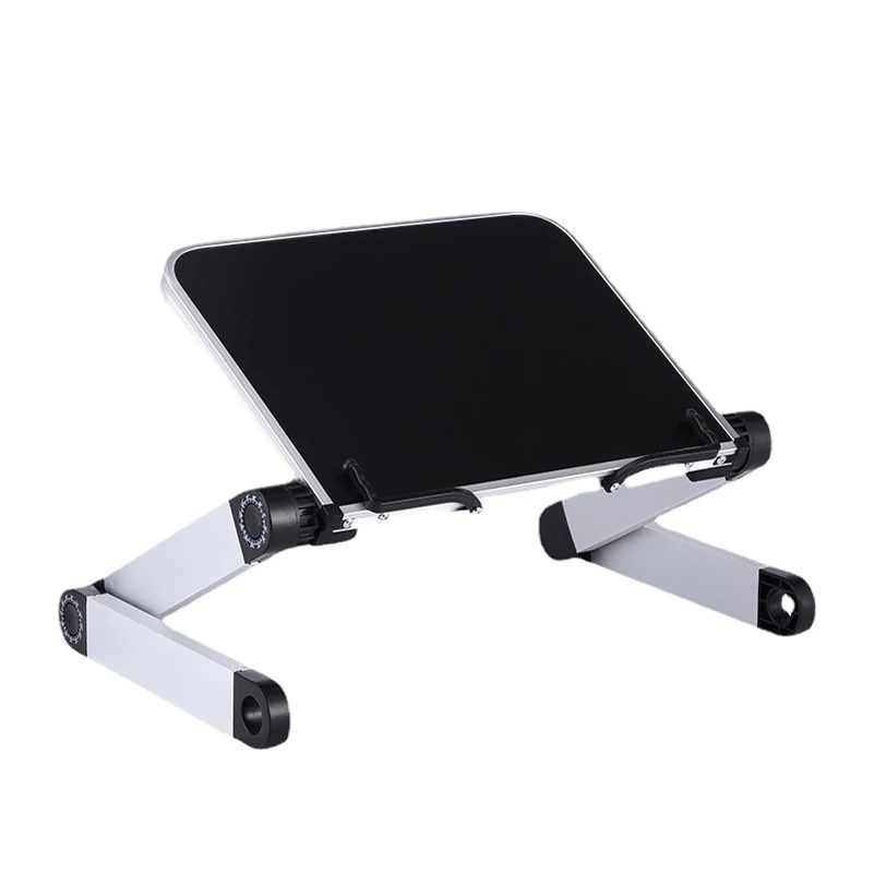 Aluminium Legierung Laptop Tragbare Faltbare Einstellbare Laptop Schreibtisch Computer Tisch Stand Tablett Notebook PC Folding Schreibtisch Tisch