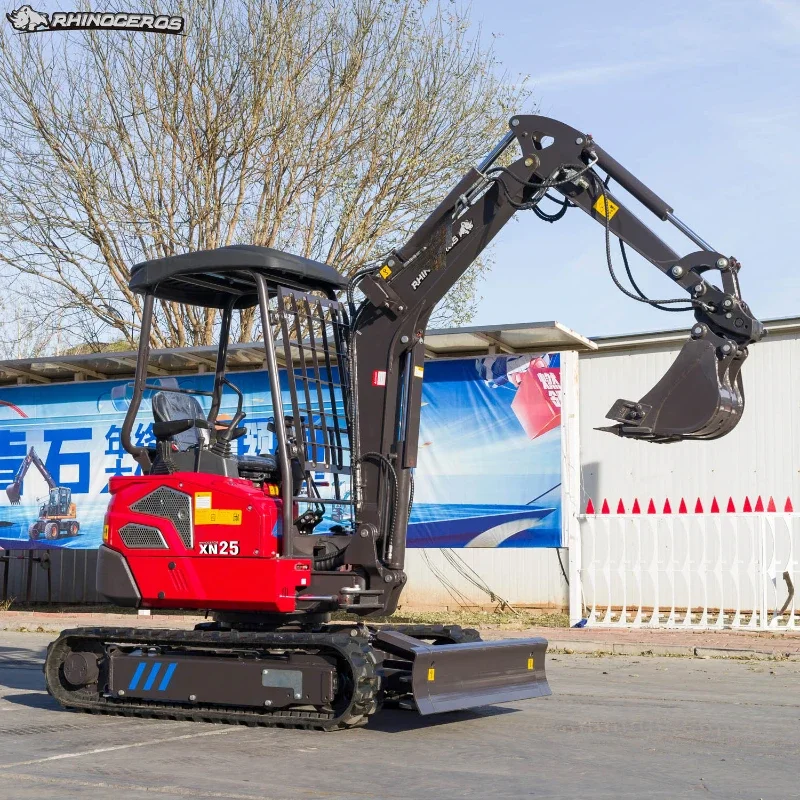 Мини-экскаватор, мини-гусеничный экскаватор