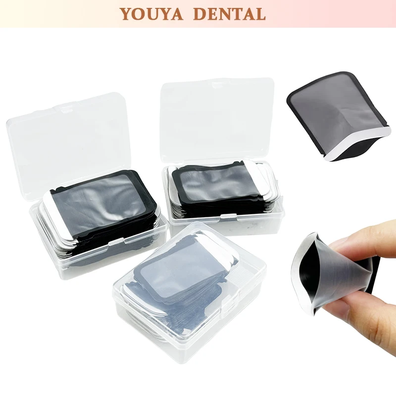 

100pcs/Box Dental Scanner Barrier Bag Disposable X-ray Film Set Scanner Dental Laboratory Protective X-ray Barrier Bags