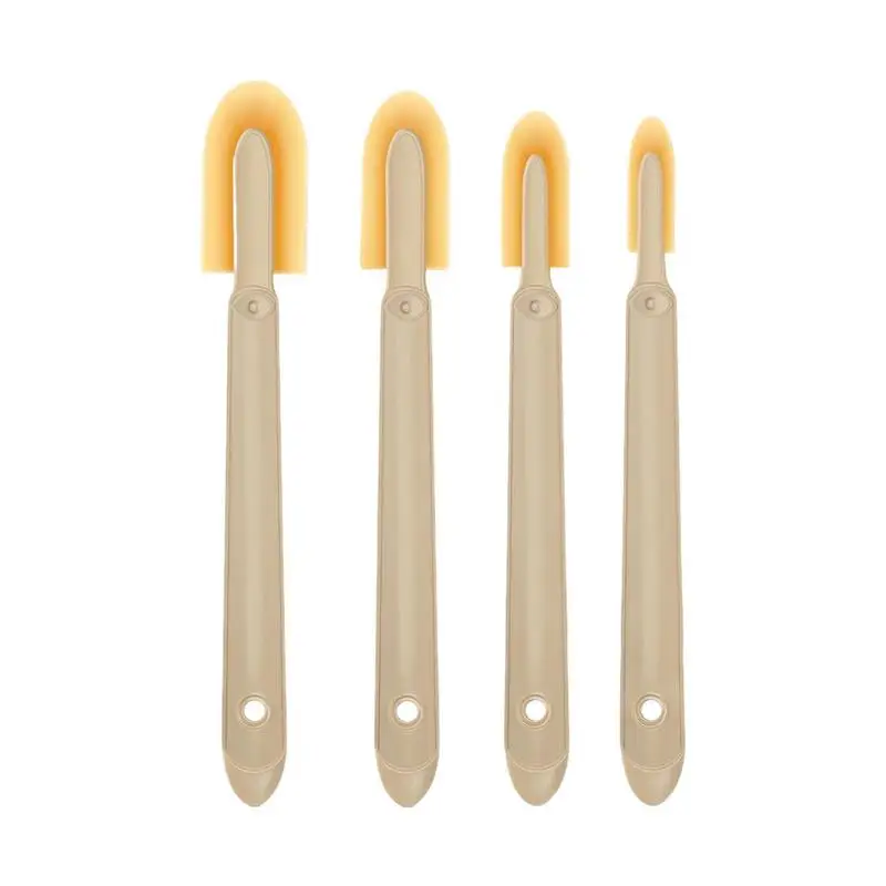 

4Pcs Rubber Caulking Tool Kit Reusable Caulk Finishing Tool Grout Sealant Caulking Smoothing Tool 4 Size Sealant Finishing Tool