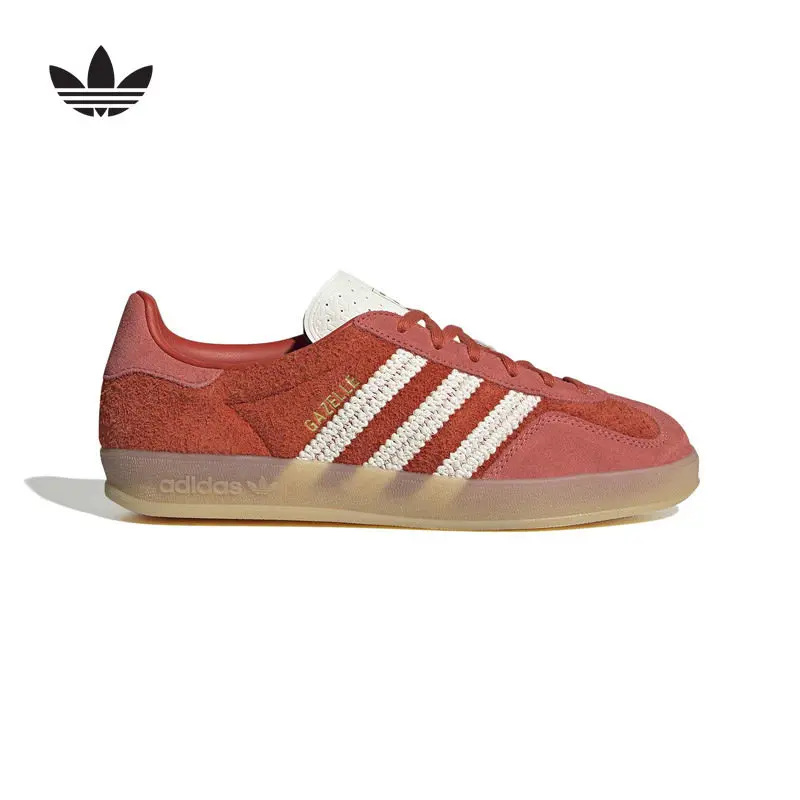 Adidas Originals KI7169 Zapatillas Retro de Mujer de Caña Baja, Cuero Dividido, Cordones, Plantilla Confortable, Suela de Goma
