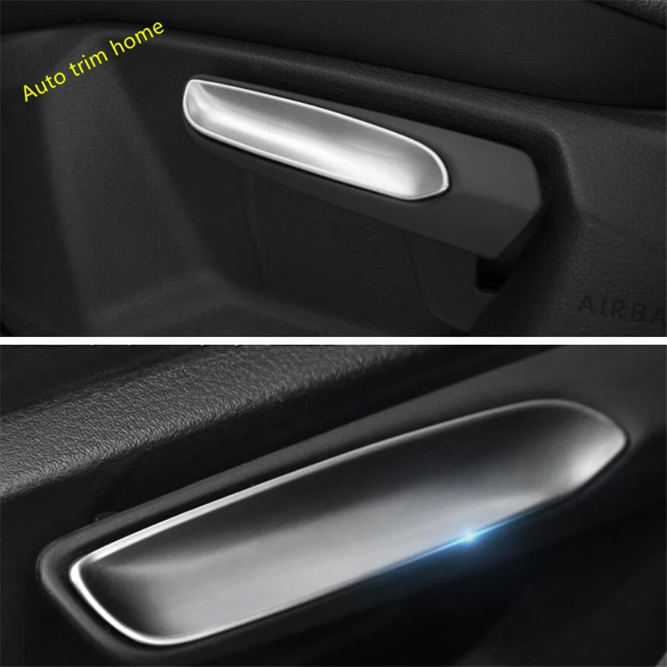 

Seat Adjustment Handle Decoration Sequins Strips Cover Trim Fit For Volkswagen VW Tiguan MK2 2016 - 2023 Car Accessories