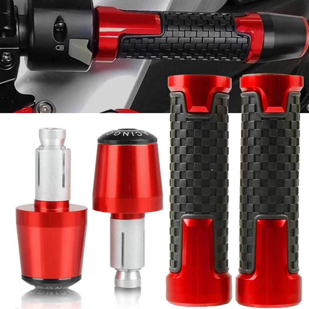 

7/8'' 22mm CNC Motorcycle Handle bar grips handlebar grip ends Cap Plug For HONDA PCX125 PCX 125 2018 2019 2020 2021 All Years