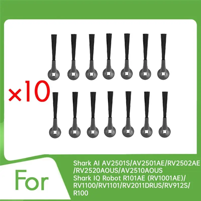 A27F-10 Pcs Side Brush For Shark Ai And IQ Series Vacuums Side Brush Replacement Parts