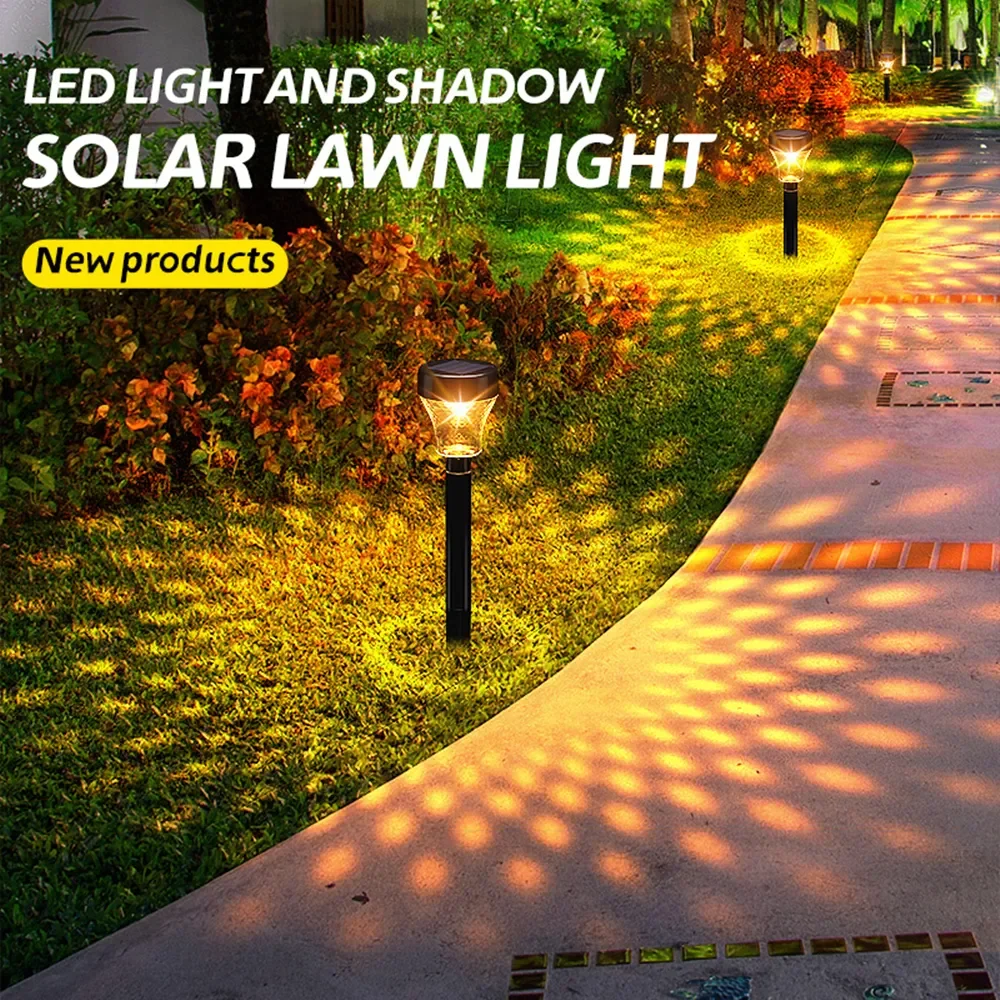 

LED Solar Pathway Lights Waterproof Landscape Lamp Solar Powered Garden Lighting for Yard Patio Lawn Backyard Walkway Decor