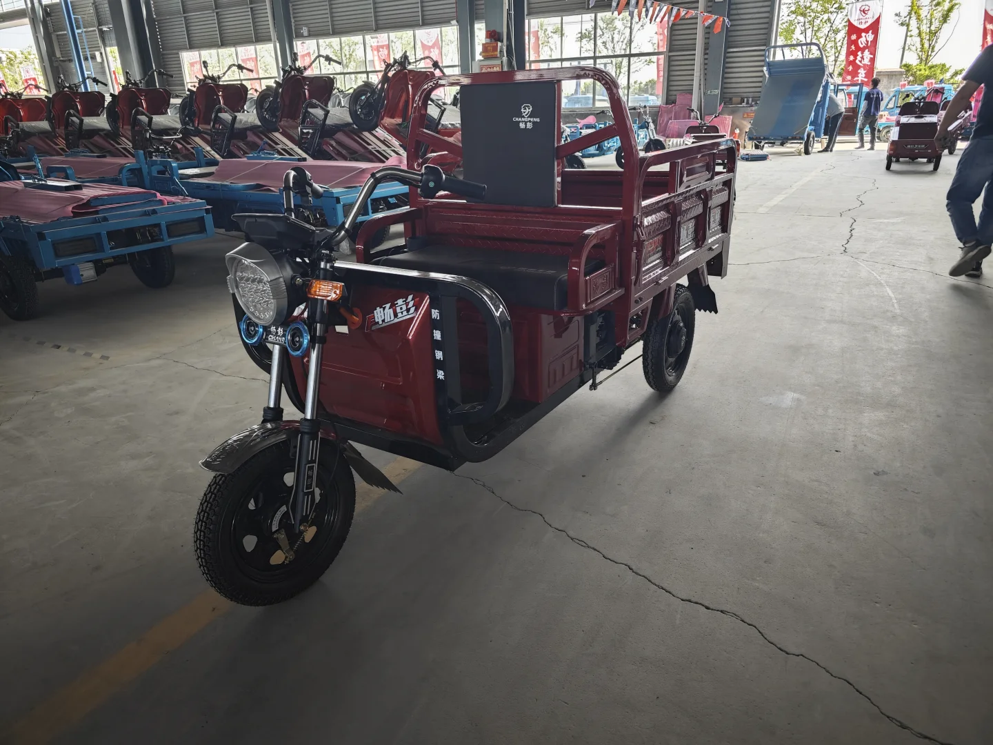 Best Selling Electric Tricycles Cargo Motor Tricycle Electric Truck 60V Triscooter City Car Factory in China Ce Eec Se Closed