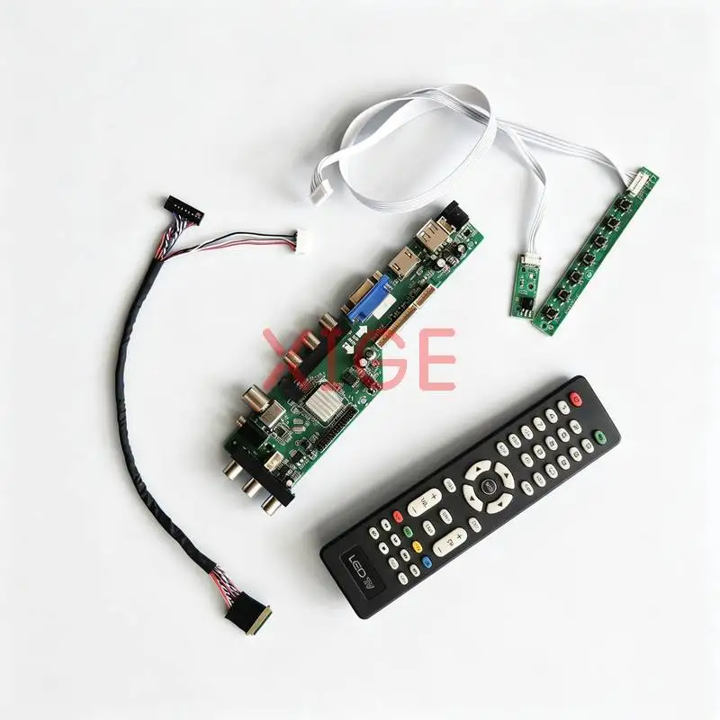 

Controller Board Fit N164HGE N184HGE LTN184HT05 N184H6 LVDS-40 Pin DVB/USB/AV/VGA/HDMI 1920*1080 1920x1080 Laptop Panel DIY Kit