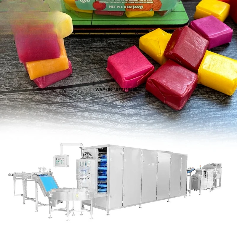 Hot Sell Candy Making Machine and Packing Line High Chewing Soft Candy Machine Milk Chewy Candy Equipment