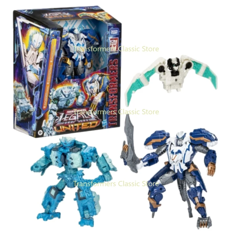 Auf Lager klassisches Erbe United Leader Class Star Raider Thunder tron Nachtschlag Calc itron Cybertron Autobots Action figuren