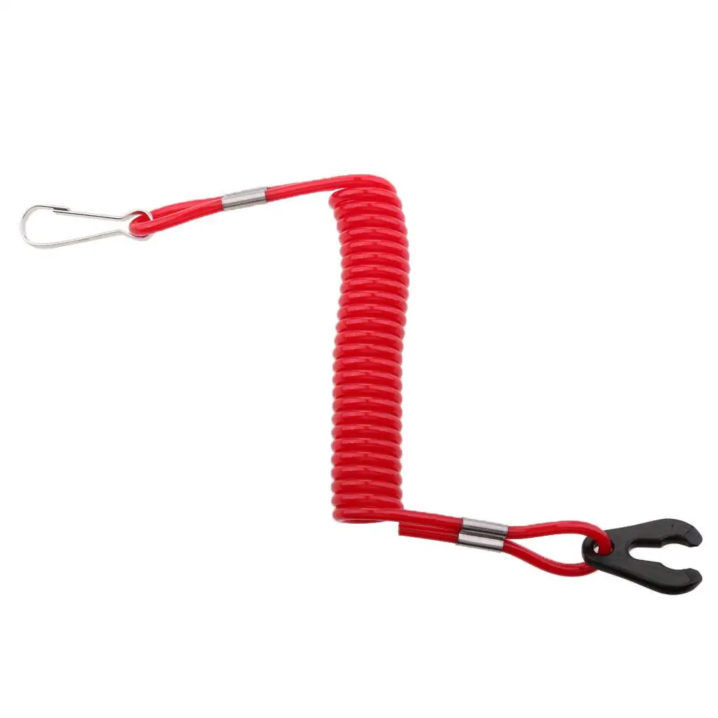 

Kill Switch Tether Cord Reliable Plastic Emergency Power Off Device for Boat ATV Engine Cutoff