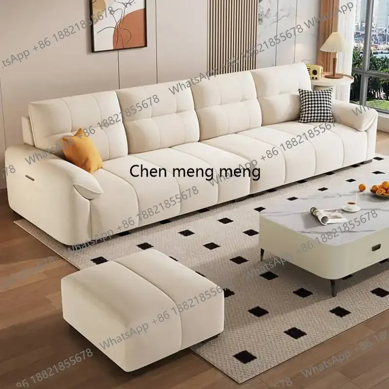 Apartment Large White Sofas Filler Design Reclining Luxury Salon Lazy Couch Double Lounges Replica Muebles Unique Furniture