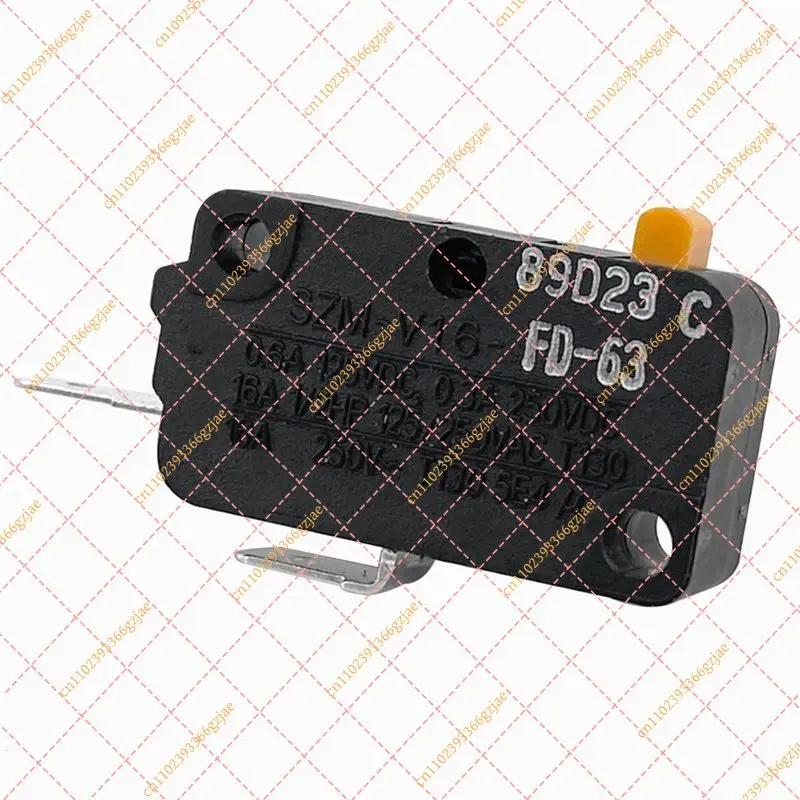 FY XB-SZM-V16-FD-63 Normally Open (NO) Micro Switch Microwave Oven Door Switch 16A 250V 2-Pin Normally Open (NO) Micro Switch