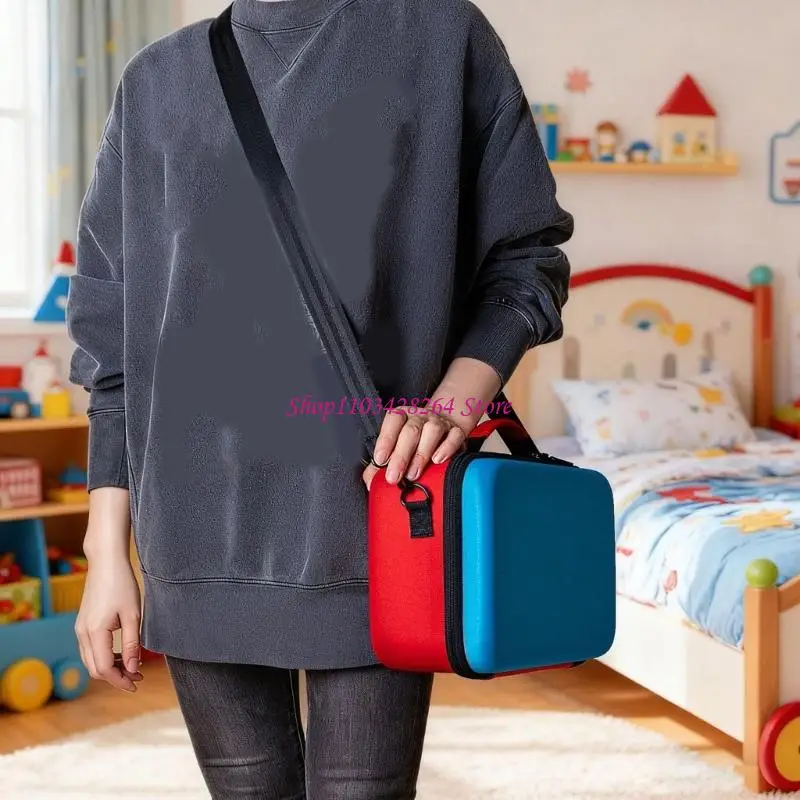  Convenient Foam Card Protector Case Handbag With Portable Handle Clear Holder