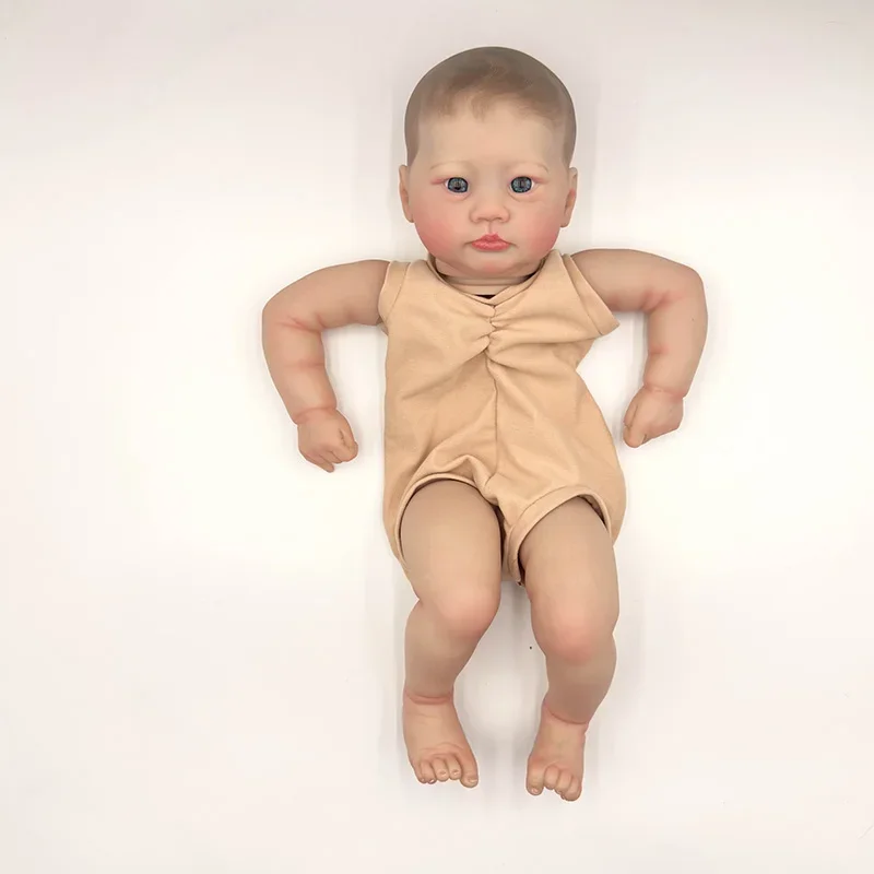 

19inch 48cm Doll Kit Lali Soft Touch Already Painted DIY Doll Parts Included Cloth Body and Eyes