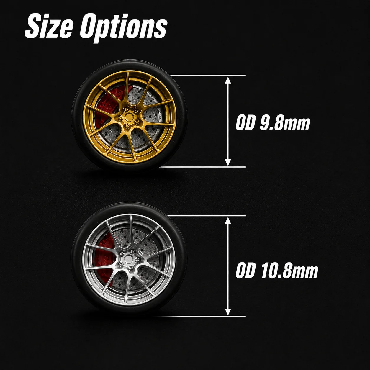 X-Scale 1/64 モデルカーゴムタイヤ、ブレーキディ - Tire Insert Foam のレビューと価格