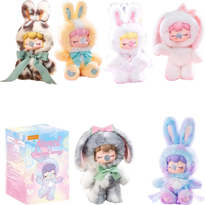 حقيقي مينيسو نانسي صندوق أعمى نانسي نانكيان فلاش أرنب سلسلة صندوق أعمى لعبة لطيف أفخم الشكل أنيمي لعب هدايا عيد ميلاد الطفل #1