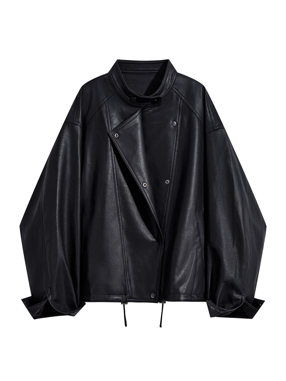 Cappotto Jaet in pelle Faion da donna sciolto casual lungo Sve primavera autunno versatile trendy top pendolari Sle vestibilità regolare