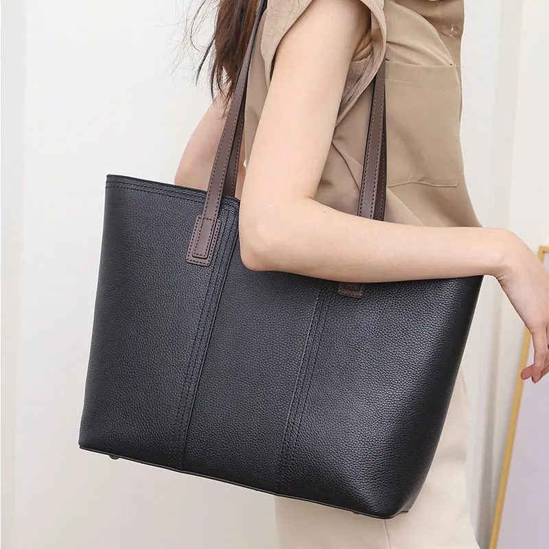 100% جلد طبيعي حقيبة نسائية صغيرة حقيبة فاخرة مصمم تنوعا حقيبة نسائية عالية الجودة جلد البقر حقائب كتف حقائب اليد النسائية #3