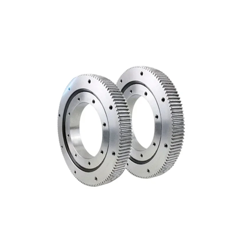 Ball Slewing Ring Bearing External Teeth Four Point Contact External Gear Bearing Turntable Rotation 011.10.100 011.10.120