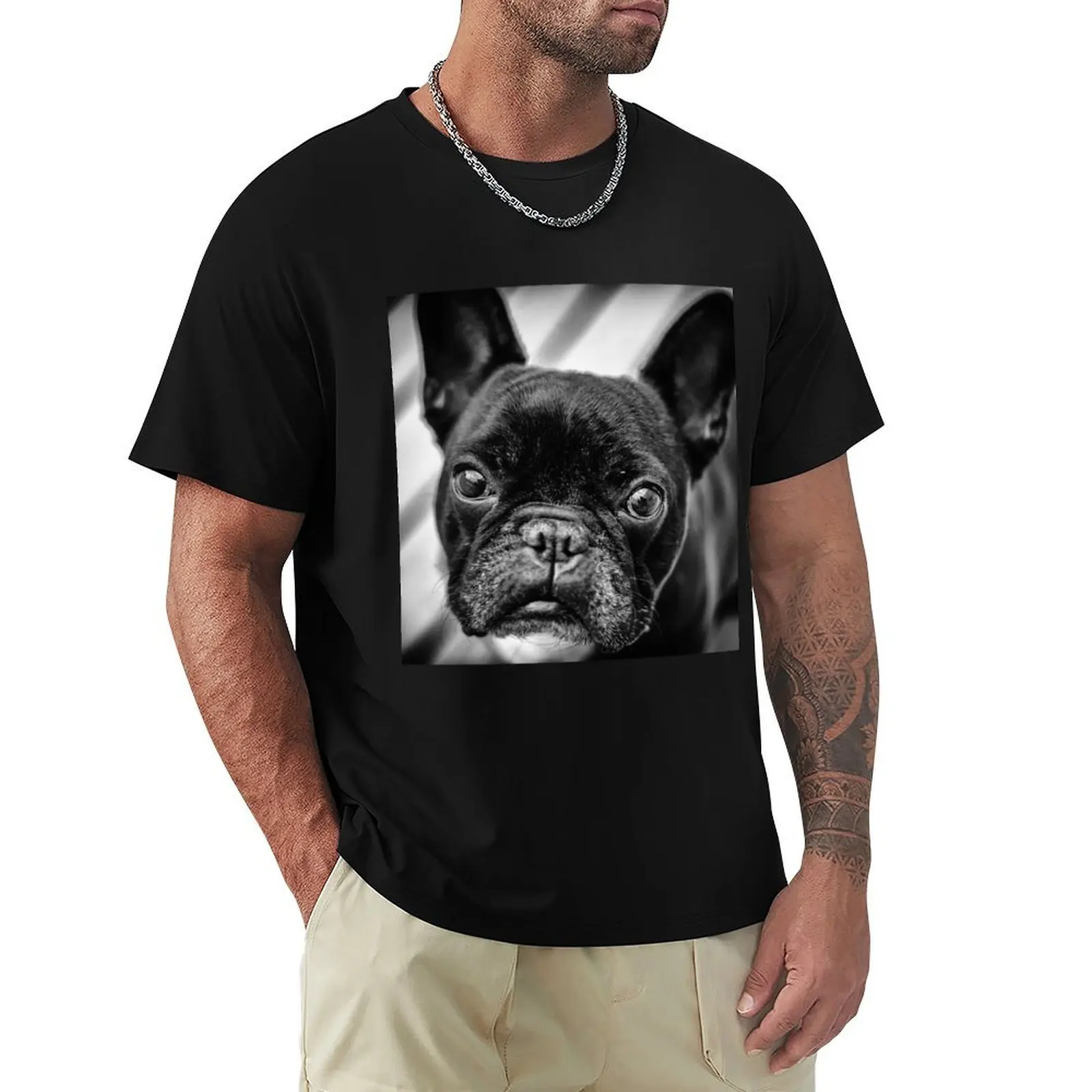 Frenchie T-Shirt tees oversizeds funnys sublime mens plain t shirts