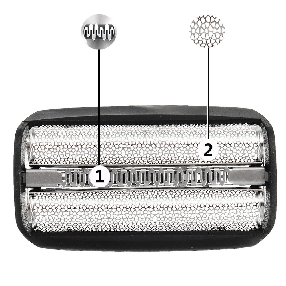 Replacement Foil Cutter Shaver Head for Braun Electric Shavers 30B 310 330 Series Good Performance Replacement Foil Head