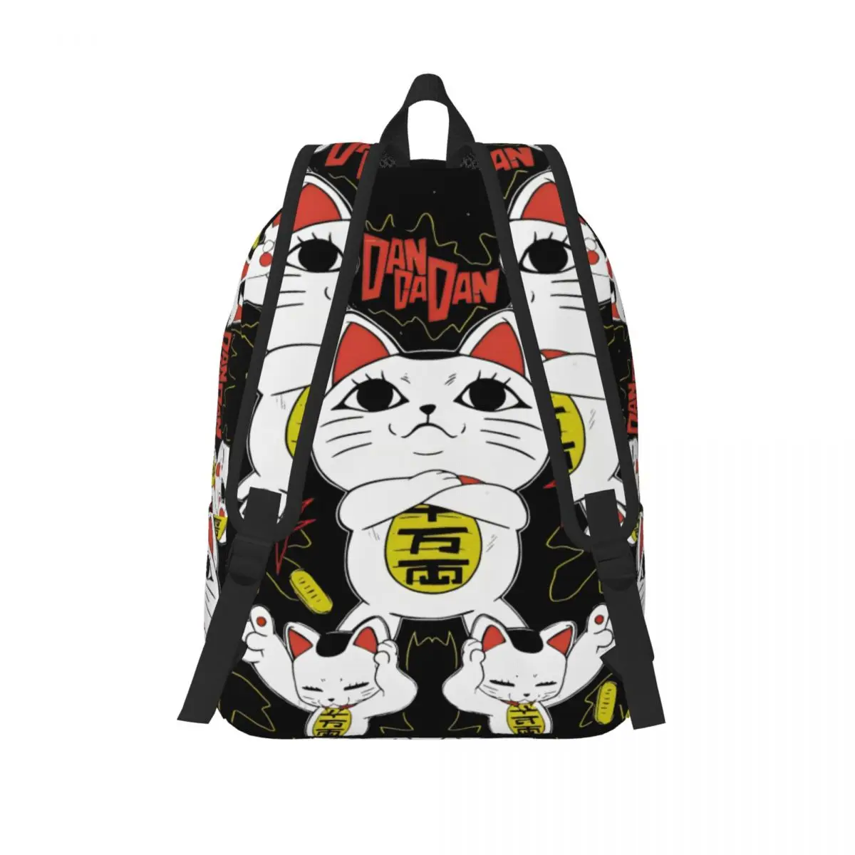 حقيبة ظهر Dandadan Lucky Turbo Granny الرائعة للطلاب في الهواء الطلق والمشي لمسافات طويلة والسفر اليابان أنيمي Daypack للرجال والنساء حقائب الكمبيوتر المحمول من القماش