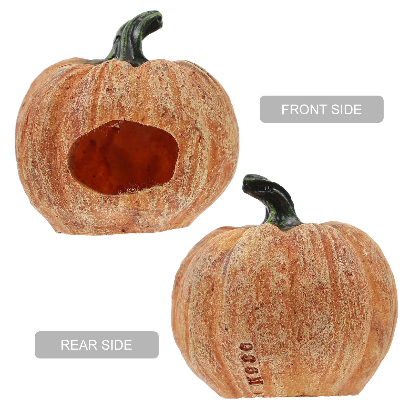 

Resin Reptile Shelter Cave Natural Look Hideout for Tortoise Lizard Snakes Spiders Frogs Geckos Crawl Pets Tank