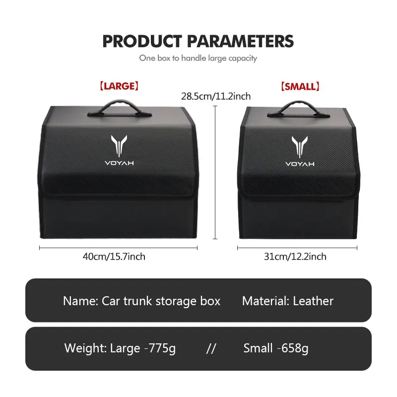حقيبة تخزين صندوق السيارة تستيفها صندوق أدوات الطوارئ ملحقات لـ Voyah Free Dreamer Zhuiguang H53 Dongfeng #6