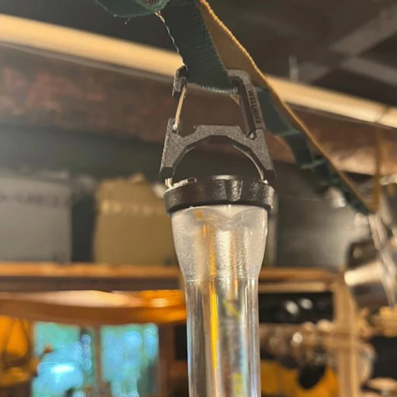 خيمة مصباح معلق هوك ABS GZ ضوء شماعات حلقة تسلق فانوس التخييم معلقة الربيع مشبك للتخييم في الهواء الطلق الصيد