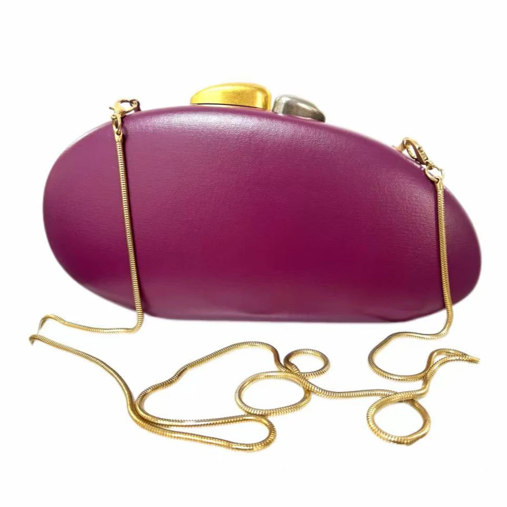 

Women's Solid Color PU Leather Shoulder Evening Bag Crossbody Handbag Red/Black Dinner Clutch Purse Fashionable Lady's Clutch