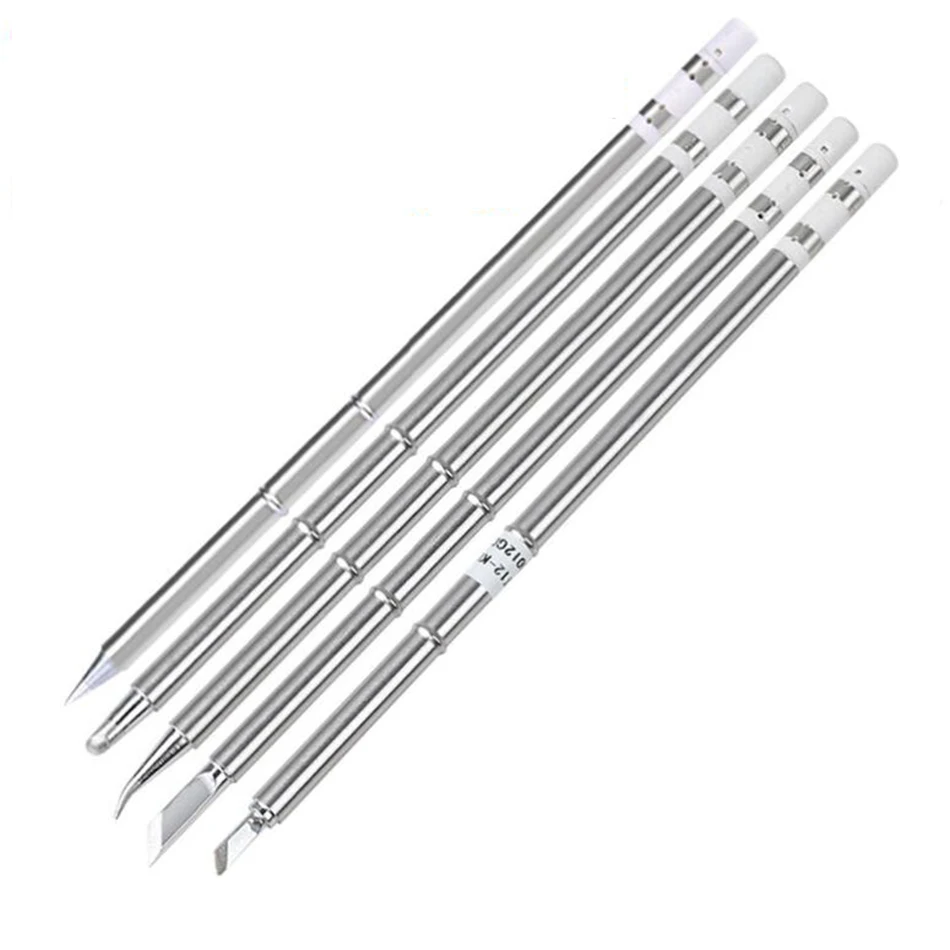 

1Set T12-K KU BL BC1 JL02 Universal T12 Soldering Iron Tips Lead Free Heating Core Integrated