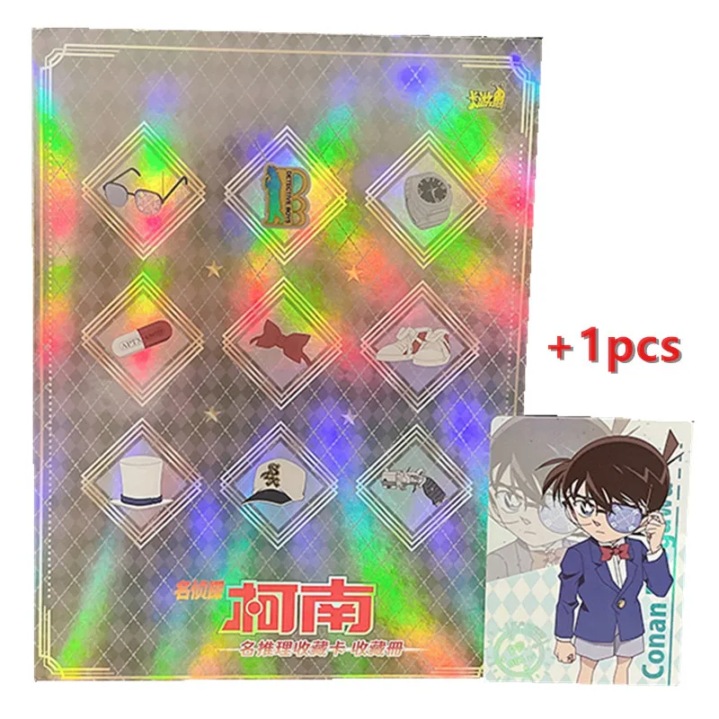 KAYOU Detective Conan Anime Figures Jimmy Kudo Conan Mouri Ran SSR Rare Collection Card Toys Birthday Gift for Children